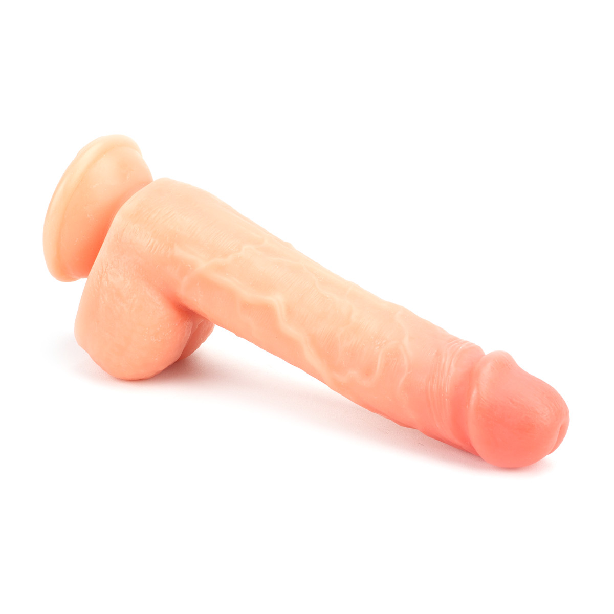 Prótese Peniana em PVC, com Glande Bem Delineada, Veias Salientes e Ventosa - Zeus III | 15 x 4,1 cm | Disponível em 2 Cores - 2