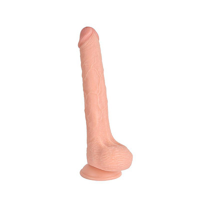Foto 3 do produto Prótese Peniana em PVC com Glande Definida, Escroto e Ventosa - Vscnovelty Ultra Realistic 11" | 21 x 4,7 cm