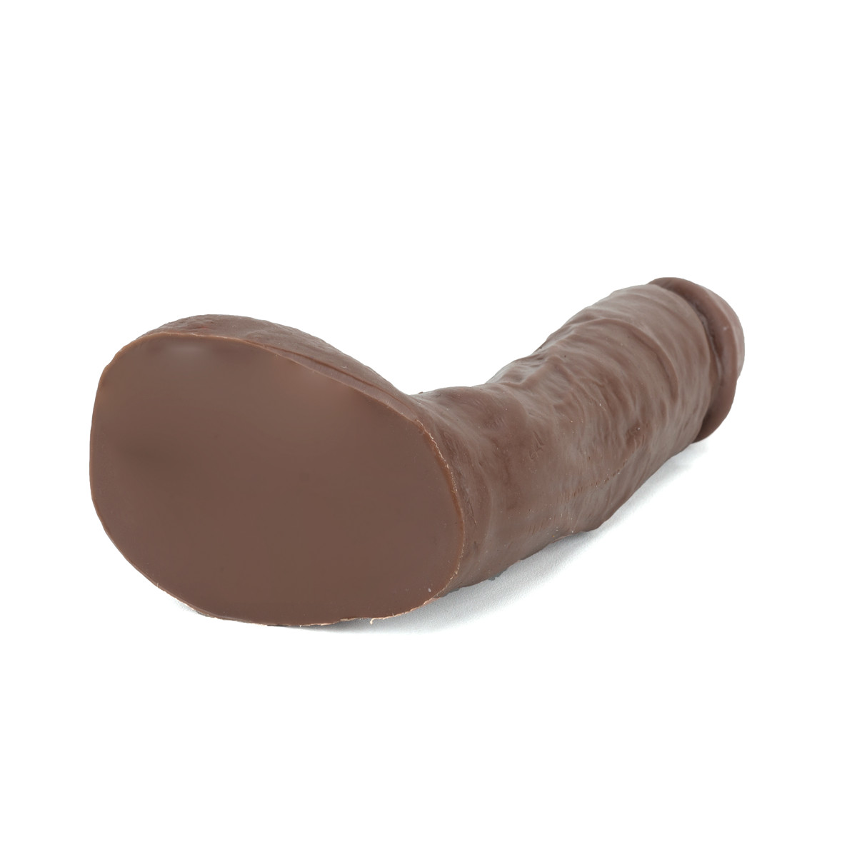 Prótese Peniana Realista com Base de Apoio Achatada, Escroto e Glande Definida - Magic Sexy | 16 x 4,4 cm | Disponível em 3 Cores - 8