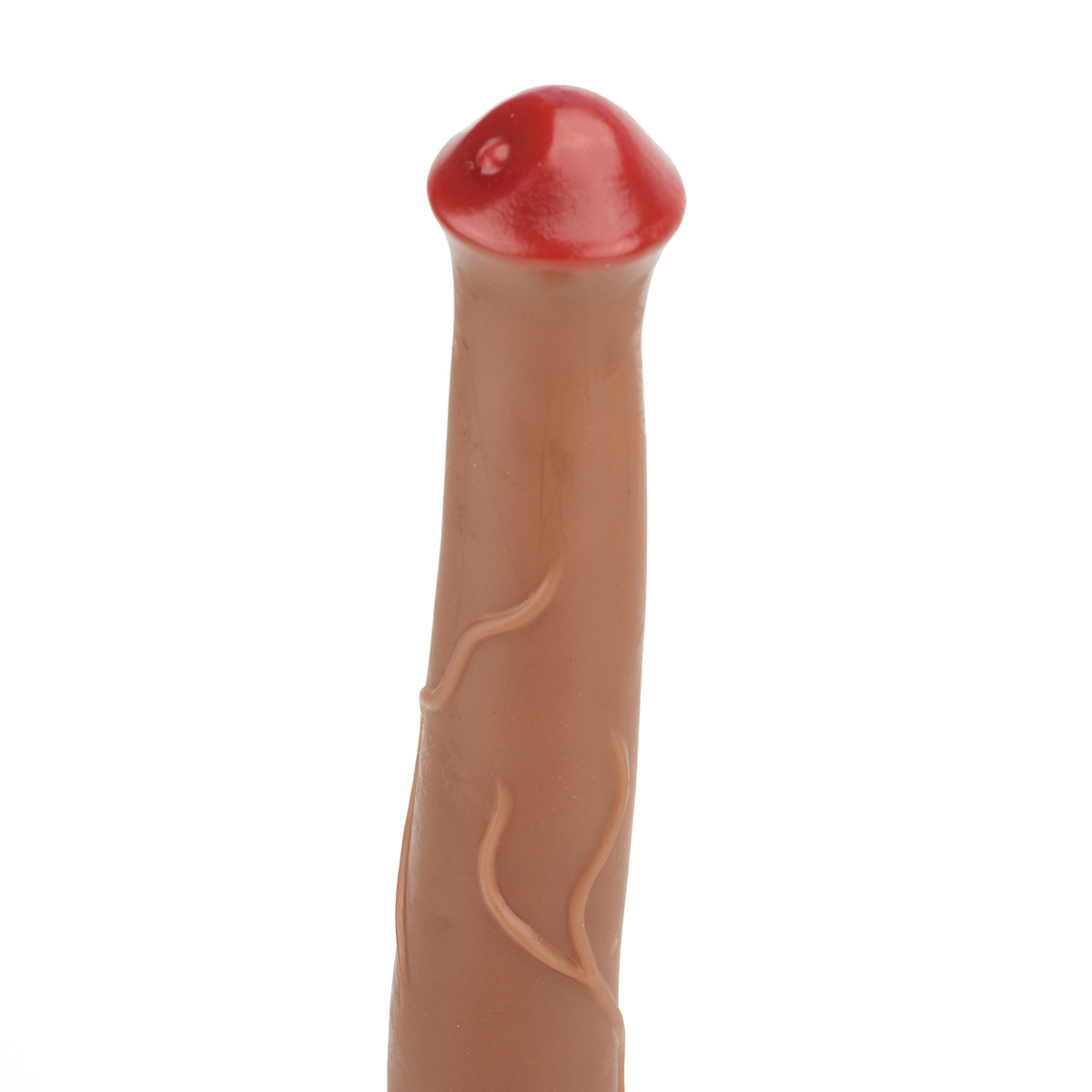 Prótese Peniana Realista de Cavalo com Base Achatada - Adão & Eva Big Horse | 37 x 6,5 cm | Disponível em 2 Cores - 2