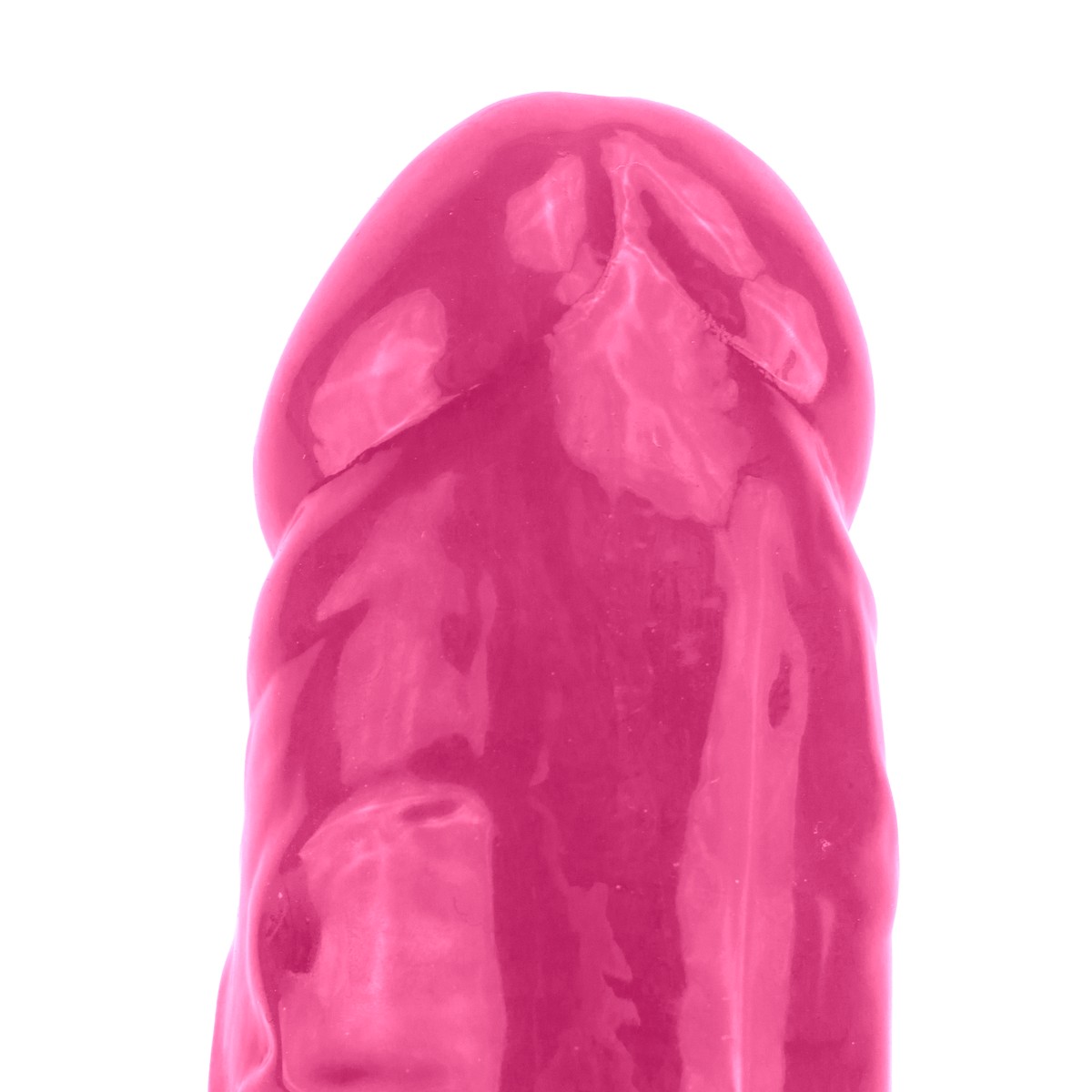 Prótese Peniana Realística em PVC com Base Ventosa e Encaixe para Anel - Adão & Eva | 19 x 4,6 cm | Disponível em 3 Cores - 13