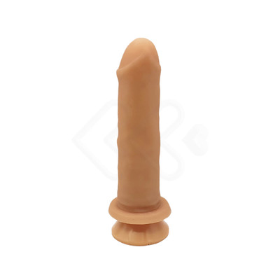 Foto 3 do produto Prótese Peniana Realística com Corpo Liso, Prepúcio e Base em Ventosa - Sexy Fantasy Pura Luxúria | 16 x 3,7 cm