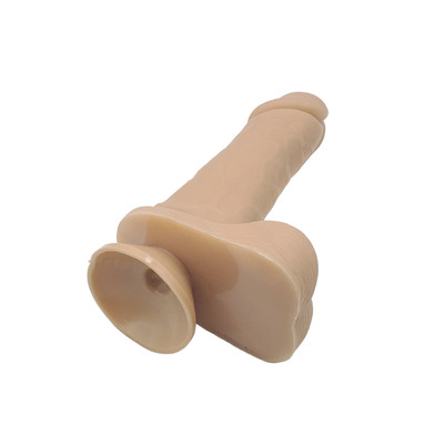Foto 4 do produto Prótese Peniana Realística com Glande Definida, Veias Salientes, Escroto e Base em Ventosa - Sexy Fantasy Pura Luxúria | 15,5 x 4,3 cm | Disponível em 2 Cores