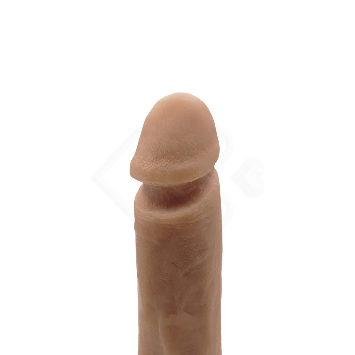 Prótese Peniana Realística em PVC Atóxico com Glande Definida, Leves Texturas de Veias e Base Achatada - Pura Luxúria | 16 x 3,9 cm - 4