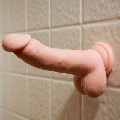 Foto 4 do produto Prótese Peniana Realística em Silicone Flexível com Escroto e Ventosa - Evolved Real Supple Poseable 7.75 | 14,5 x 4 cm