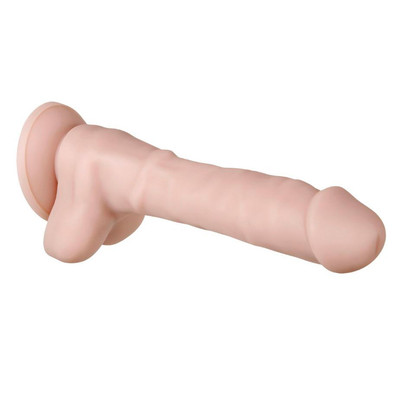 Foto 4 do produto Prótese Peniana Realística em Silicone Flexível com Escroto e Ventosa - Evolved Real Supple Silicone Poseable 8.25" | 16 x 3,2 cm