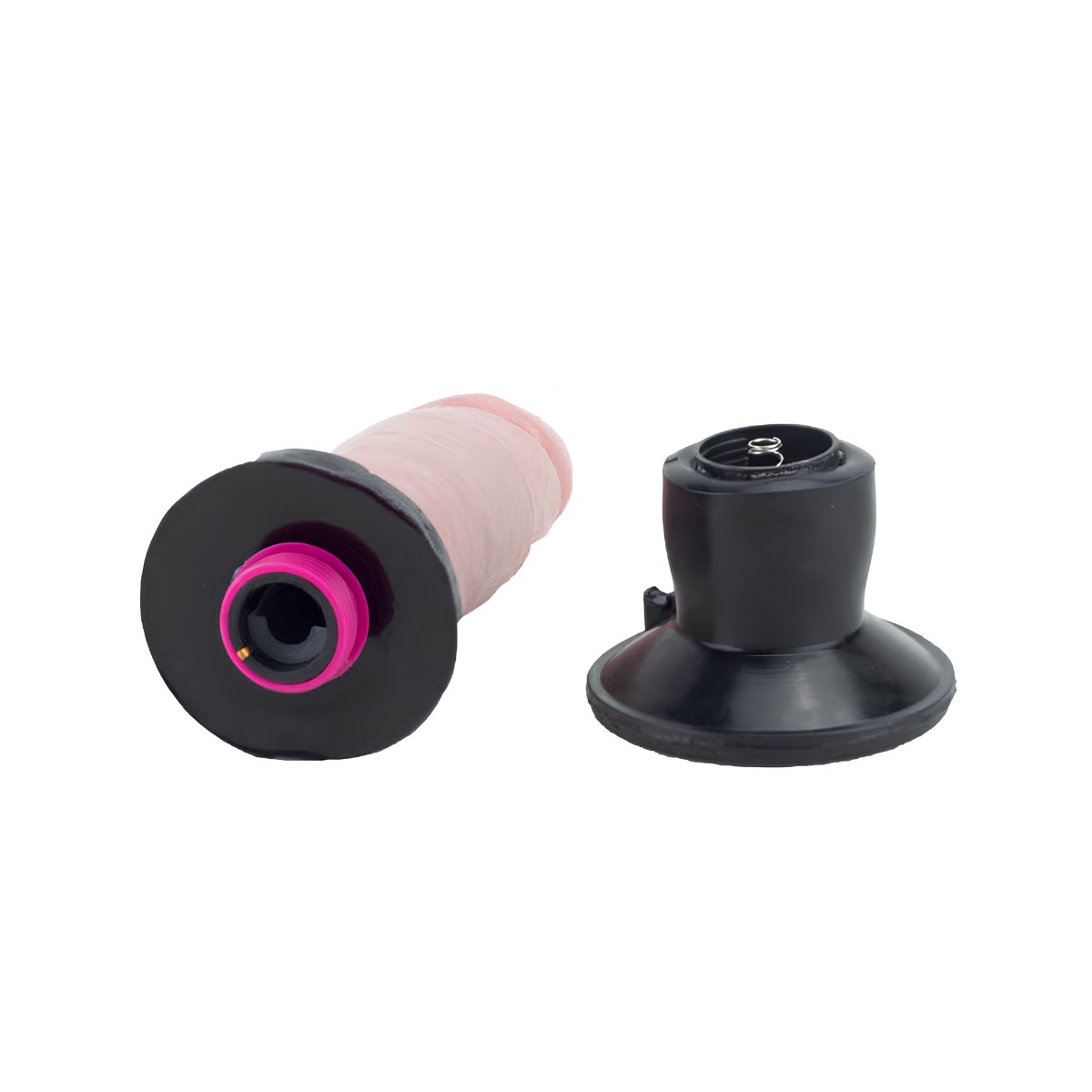 Prótese Peniana Realística em Silicone com Ventosa, Vibração Única, Glande Definida e Corpo Liso -  Innamorata Versátil N°47 | 15 x 4,4 cm - 6
