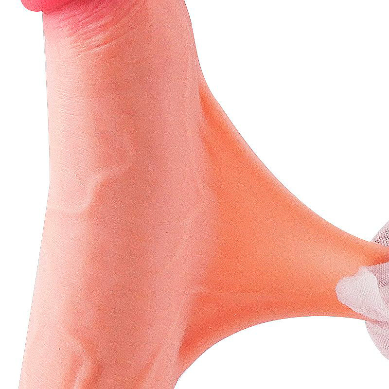 Prótese Peniana Realística em TPE com Ventosa Removível e Vértebra - SI Mr. Switch | 19,5 x 4,6 cm | Disponível em 2 Cores - 5