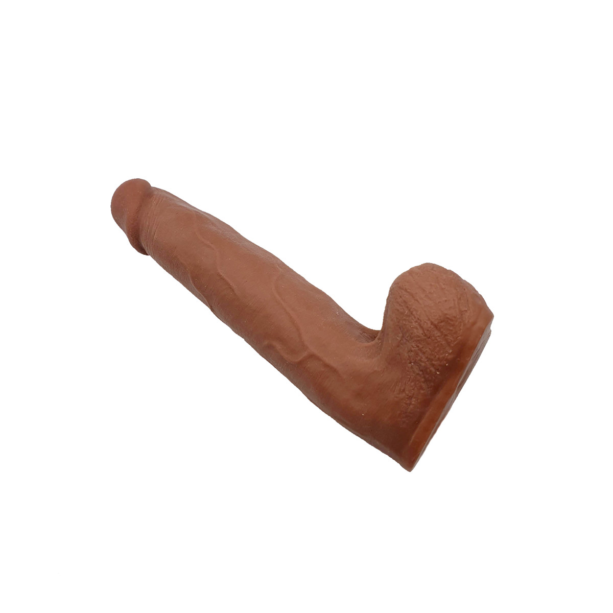 Prótese Peniana Realística em TPE com Ventosa Removível e Vértebra - SI Mr. Switch | 19,5 x 4,6 cm | Disponível em 2 Cores - 3