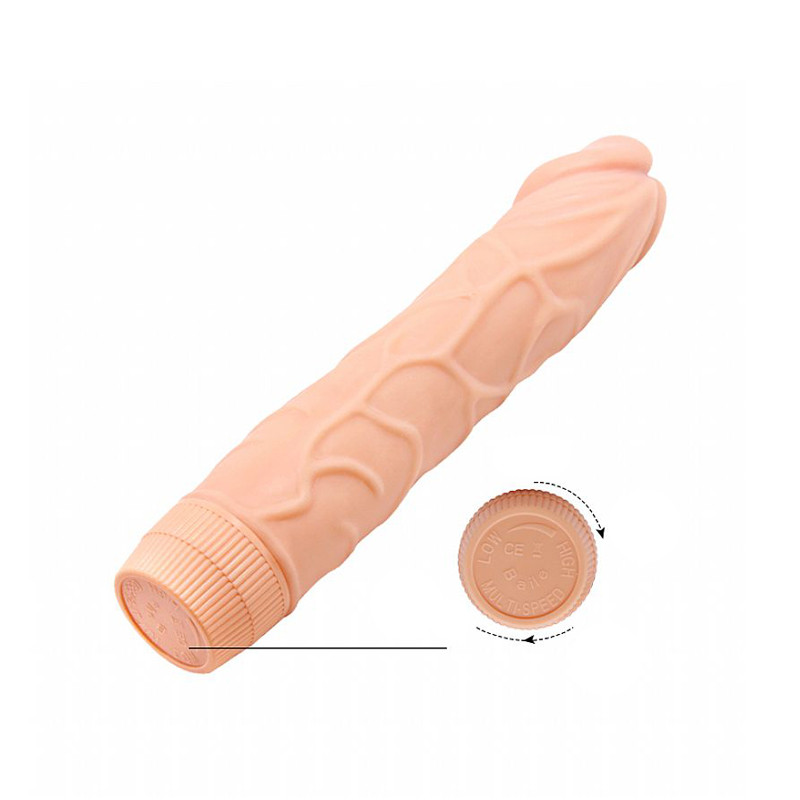 Prótese Peniana Realística com Vibração Multivelocidade - Barbara Let Me Thrill You Softly Bob 8.8 | 19,5 x 3,9 cm - 4