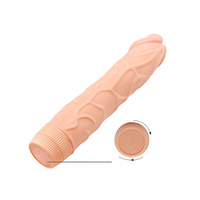 Foto 4 do produto Prótese Peniana Realística com Vibração Multivelocidade - Barbara Let Me Thrill You Softly Bob 8.8 | 19,5 x 3,9 cm