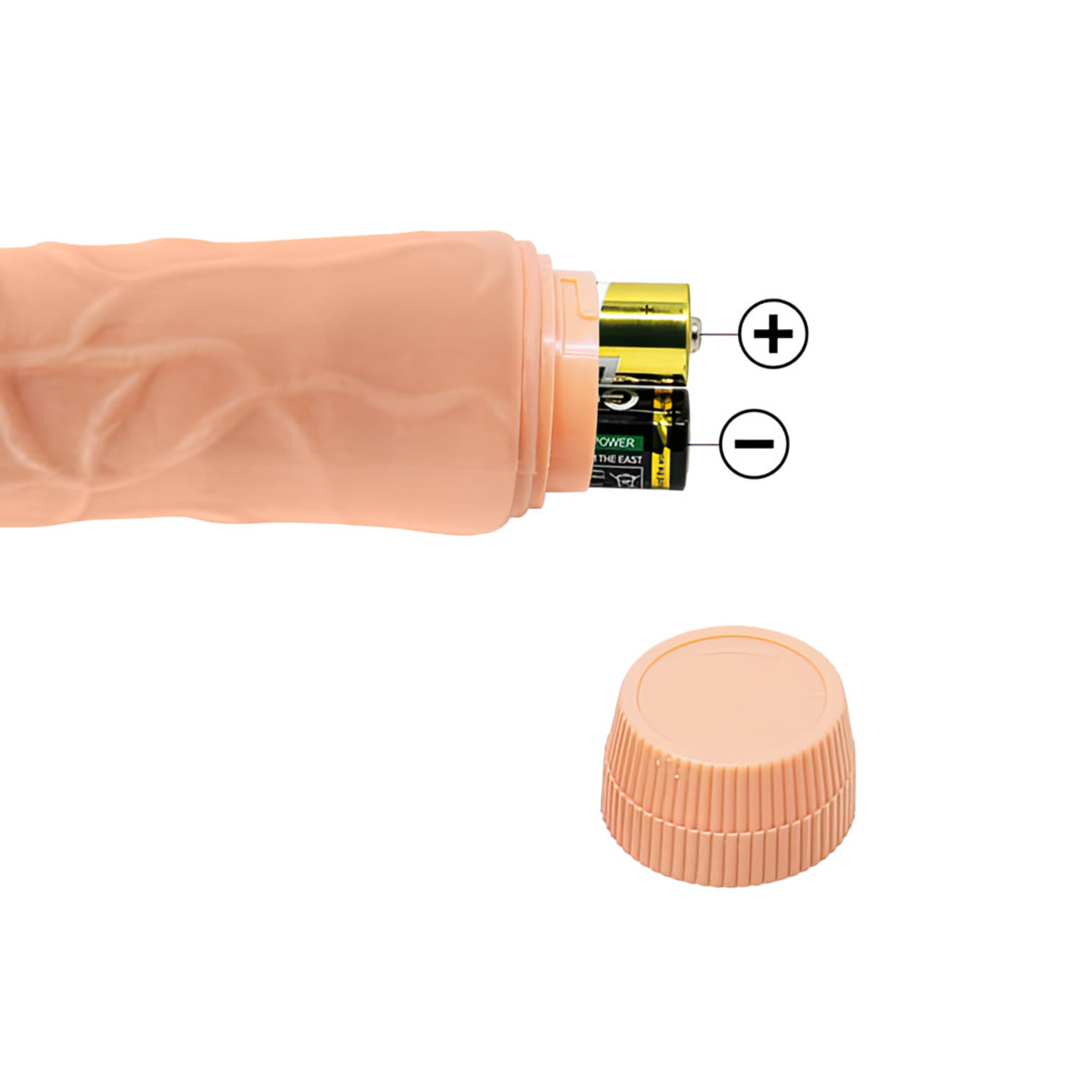 Prótese Peniana Realística com Vibração Multivelocidade - Barbara Let Me Thrill You Softly Jeff 7.6" | 16,5 x 3,7 cm - 7