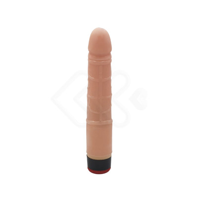 Foto 4 do produto Prótese Peniana Realística com Vibração Multivelocidade - Black Cherry 7.75 | 15,5 x 3,1 cm