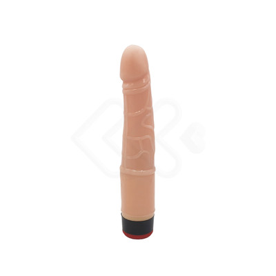 Foto 2 do produto Prótese Peniana Realística com Vibração Multivelocidade - Black Cherry 7.75 | 15,5 x 3,1 cm