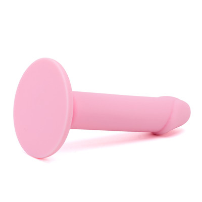 Foto 4 do produto Prótese Peniana em Silicone Atóxico com Glande Definida e Base Ventosa Ampla - Sexy Import | 13,4 x 3,5 cm | Disponível em 2 Cores