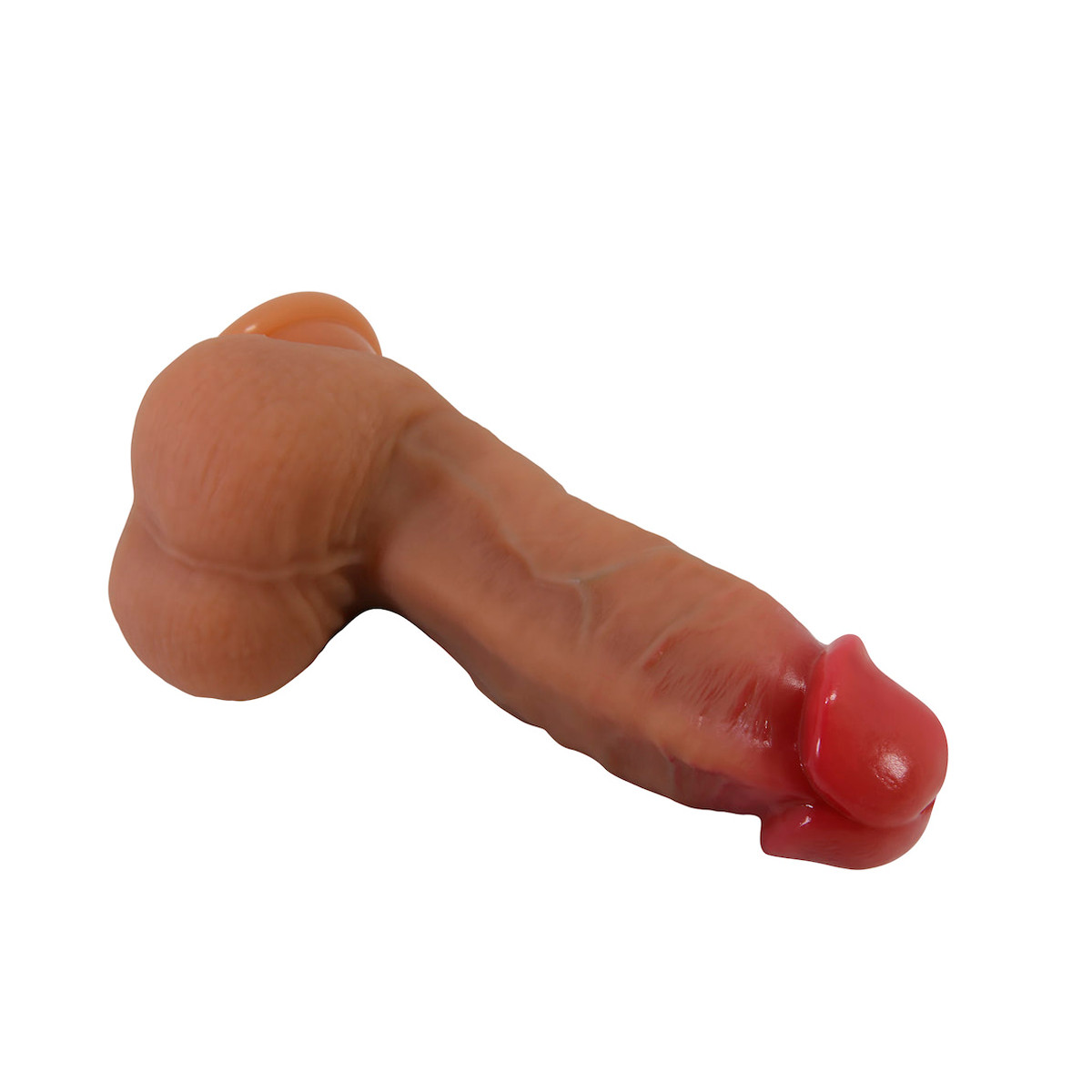 Prótese Peniana em Silicone Resistente com Glande, Escroto e Ventosa - Pretty Love Curtis | 11,5 x 4,1 cm - 3