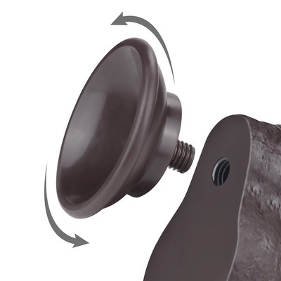 Foto 11 do produto Prótese Peniana Com Escroto em TPE com Prepúcio, Vertebra e Ventosa Removível - LoveToy Sliding-Slin Dong 7.0'' | 12,5 x 3,4 cm | Disponível em 3 Cores