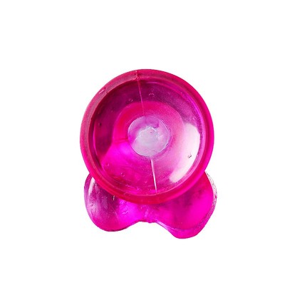 Foto 3 do produto Prótese Peniana em TPE Transparente com Glande Definida, Escroto e Ventosa - Sexy Import | 17,3 x 3,9 cm