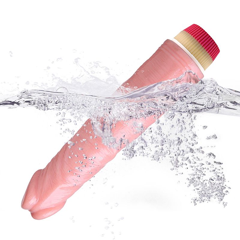 Prótese Peniana em TPE com Vibração Multivelocidade Rotativa - Swing | 19,5 x 3,7 cm - 3