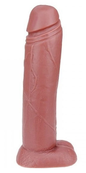 Prótese de Pênis Gigante com Escroto e Veias - Sexy Fantasy  Big Jow | 40 x 9 cm | Disponível em 3 Cores - 3