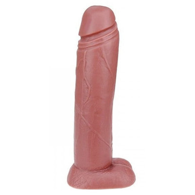 Prótese de Pênis Gigante com Escroto e Veias - Sexy Fantasy  Big Jow | 40 x 9 cm | Disponível em 3 Cores