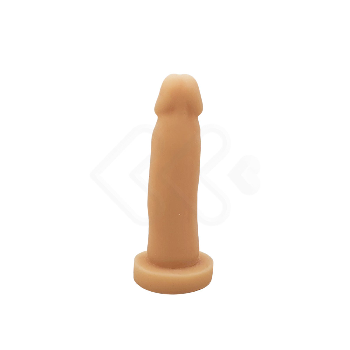 Prótese Realística em Cyberskin com Vértebra Interna e Cinta Peniana Ajustável - CyberDildo 6 | 12,6 x 2,9 cm - 4