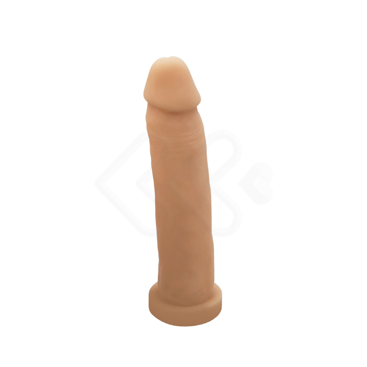 Prótese Realística em Cyberskin com Vértebra Interna e Cinta Peniana Ajustável - CyberDildo 10 | 19 x 3,6 cm - 2
