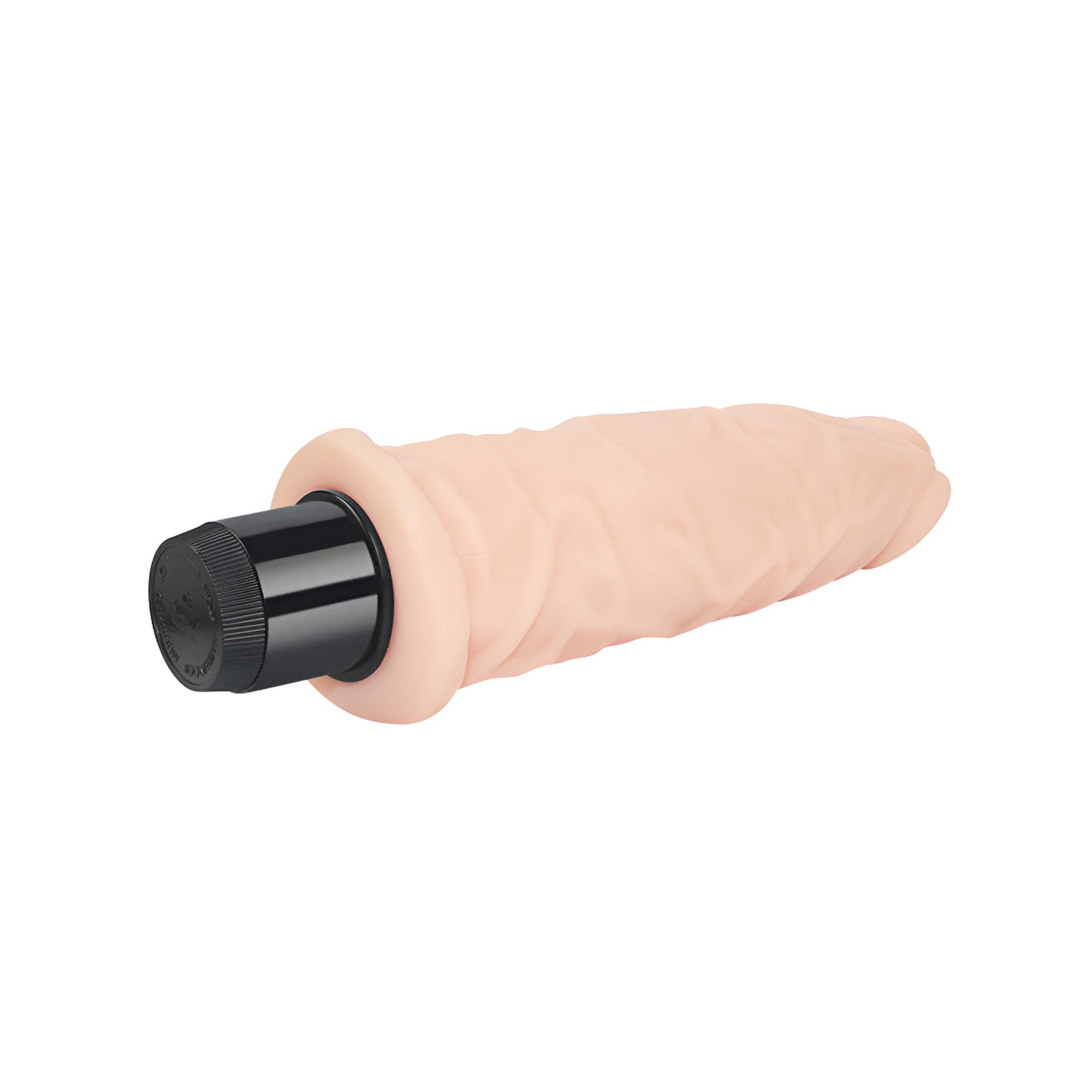 Prótese Peniana Realística em TPR com Glande, Veias e Vibração Multivelocidade - Lovetoy Xtreme Feel 7.5" | 15 x 4,2 cm - 6