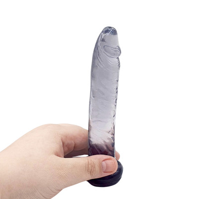 Prótese Realística em Jelly com Glande Definida e Textura - Magic Sexy | 13,8 x 2,6 cm | Disponível em 9 Cores