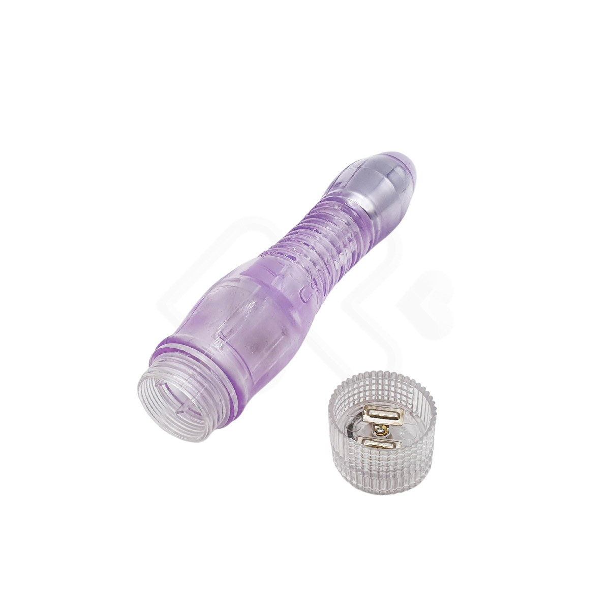 Prótese Realística em Jelly com Vibração Multivelocidade - Black Cherry | 18,5 x 3,8 cm - 3