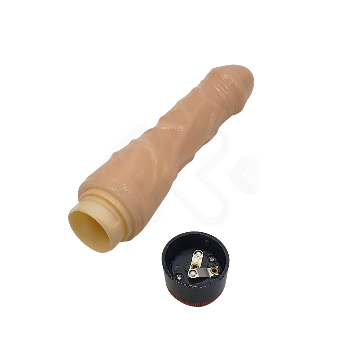 Prótese Realística em Silicone com Vibração Multivelocidade - Black Cherry 8 | 17,1 x 3,7 cm - 6