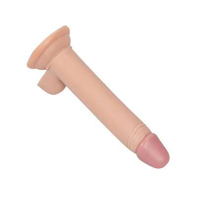 Foto 3 do produto Prótese Realística em TPE Macio com Glande Definida, Escroto e Ventosa - Leke Lifelike Realistic Dildo | 16 x 3,5 cm