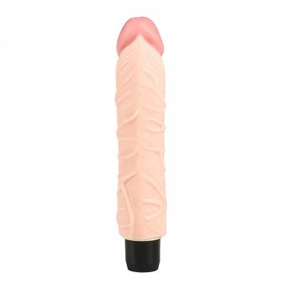 Foto 4 do produto Prótese em TPE com Veias Sobressalentes, Glande Definida e Multivelocidade - Realistic The Original Cock | 17,5 x 3,5 cm