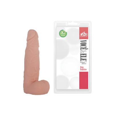 Prótese Vênus em Forma de Pênis com Glande Definida, Veias Salientes e Escroto - Você & Ele | 11,7 x 3,5 cm | Disponível em 2 Cores