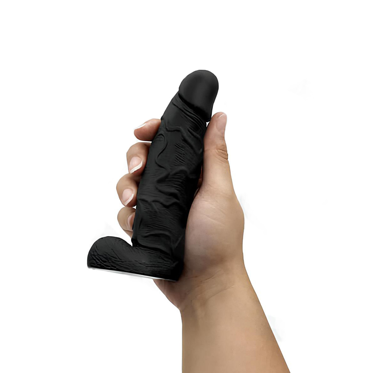 Prótese Vênus em Forma de Pênis com Glande Definida, Veias Salientes e Escroto - Você & Ele | 11,7 x 3,5 cm | Disponível em 2 Cores - 7