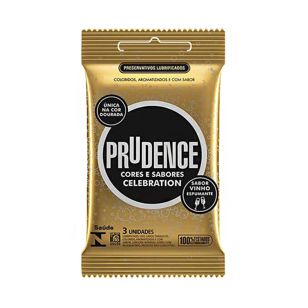 Preservativo com Aroma, Cor e Sabor de Verdade - Prudence Cores e Sabores | 3 Unidades | Disponível em 12 Sabores - 11