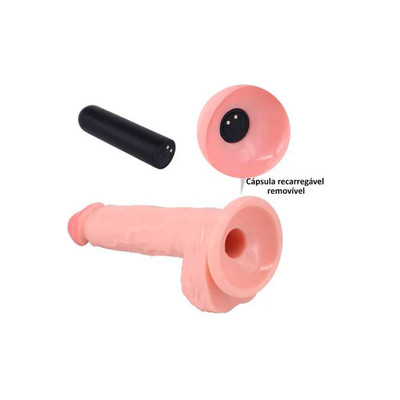 Foto 3 do produto Puff Inflável com Prótese Peniana, Bullet Recarregável, 10 modos de Vibração e Controle Remoto - Fuck Seat With Remote Vibes