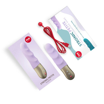 Foto 10 do produto Pulsador Estimulador Recarregável em Silicone com 3 Ritmos de Pulsação e 5 Velocidades - Fun Factory Stronic Petite | 10,8 x 3,7 cm | Disponível em 2 Cores