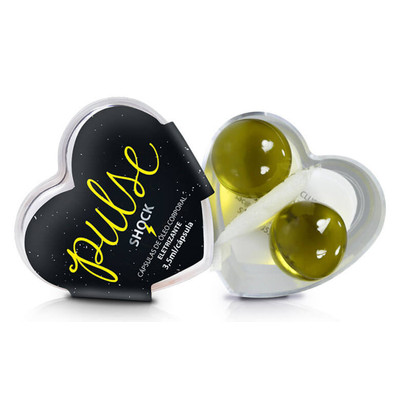 Foto 1 do produto Bolinhas Explosivas Excitantes com Efeito Eletrizante - Pulse Shock - 2 Unidades