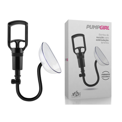Foto 1 do produto PumpGirl - Bomba de Sucção para Estimulação Feminina com Manopla - 11 x 5,5 cm