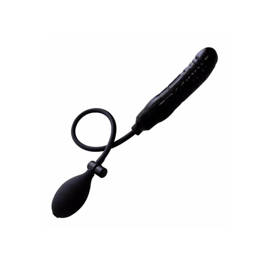 Prótese Peniana Realística Inflável com Pera de Bombeamento e Válvula de Descompressão do Ar - Pumpn Play Dong | Disponível em 2 Cores - 6