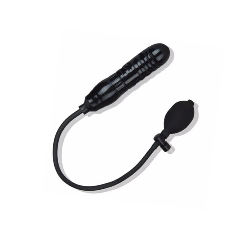 Prótese Peniana Realística Inflável com Pera de Bombeamento e Válvula de Descompressão do Ar - Pumpn Play Dong | Disponível em 2 Cores - 5