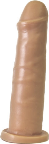 Pura Luxúria - Prótese em Formato de Pênis com Prepúcio e Base Achatada - 15,7 x 4 cm | Modelo: 1620A.B - 2