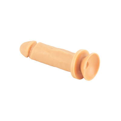 Prótese no Formato de Pênis Realístico com Veias Suaves, Glande Definida e Ventosa - Sexy Fantasy My Dick | 17,5 x 4,3 cm