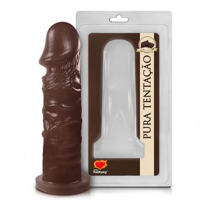 Foto 1 do produto Prótese Realística com Aroma - Sexy Fantasy Pura Tentação | 14 x 3,8 cm | Disponível em 3 Aromas