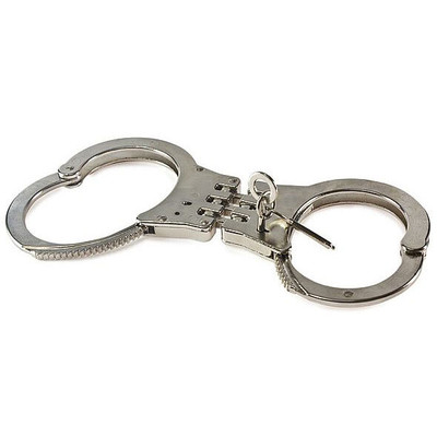 Foto 2 do produto Puro Fetiche - Algemas em Metal com Dobradiças Resistentes, Trava de Segurança e 2 Chaves