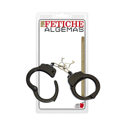 Algemas em Metal com Trava de Segurança e 2 Chaves - Puro Fetiche | Disponível em 4 Cores