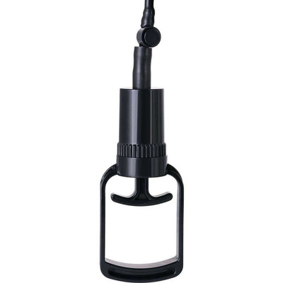 Foto 5 do produto Bomba Peniana Manual com Manopla e 3 Anéis Penianos - Q-Toys Vacuum Pump | 22 x 6,1 cm