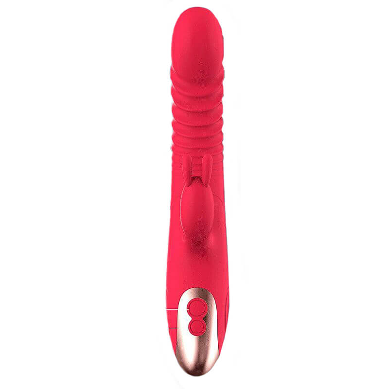 Vibrador Rabbit Recarregável com 3 Movimentos de Vai e Vem e 8 Modos de Vibração - Libo Rabbit Vibrator | 12,3 x 3,3 cm - 5