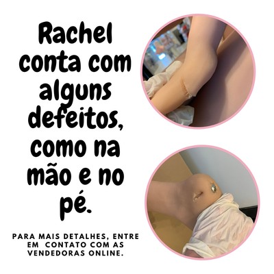 Foto 11 do produto Rachel - Boneca Realística em TPE com Cabelo e Olhos Castanhos, Seios Médios, Vértebras em Aço e Acessórios - 45 kg e 1,69 Metros de Altura
